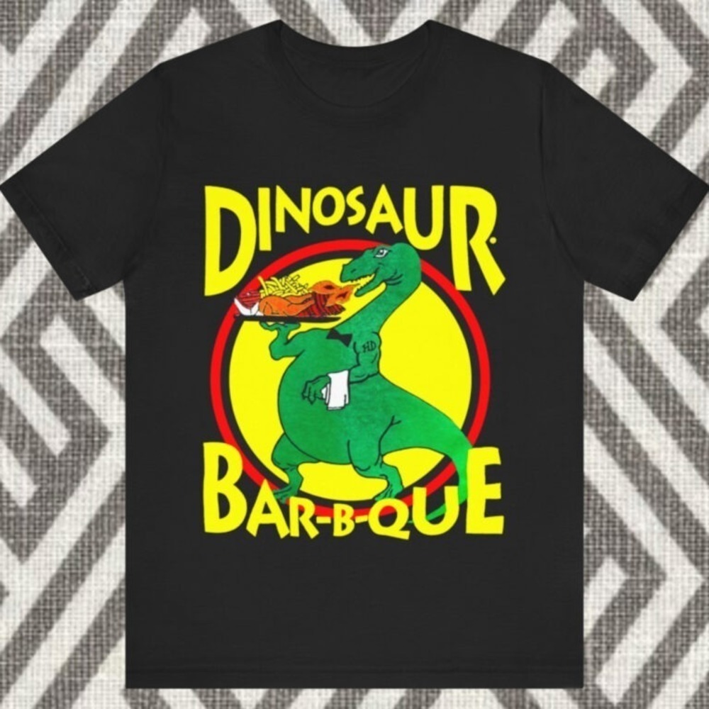 Vintage 1990S Dinosaur Barbque Shirt